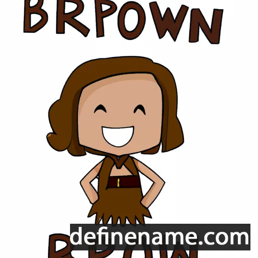 Bronwen cartoon