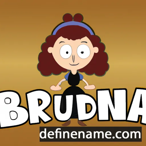 cartoon of the name Brunilda