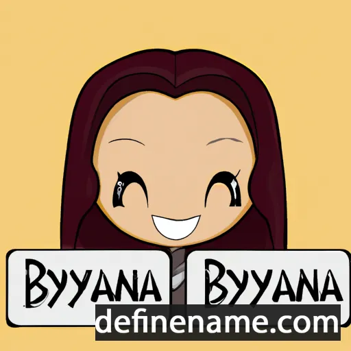 Bryanna cartoon