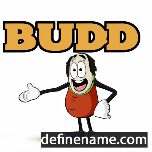 cartoon of the name Budur