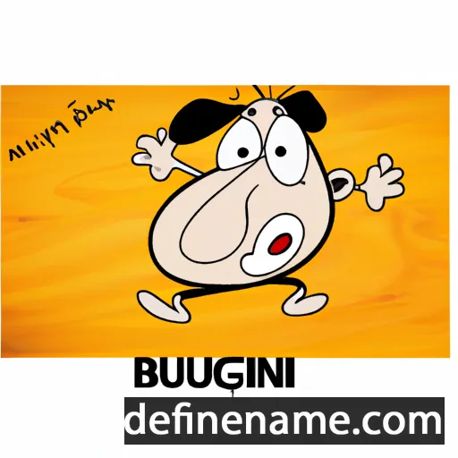 cartoon of the name Buğlem