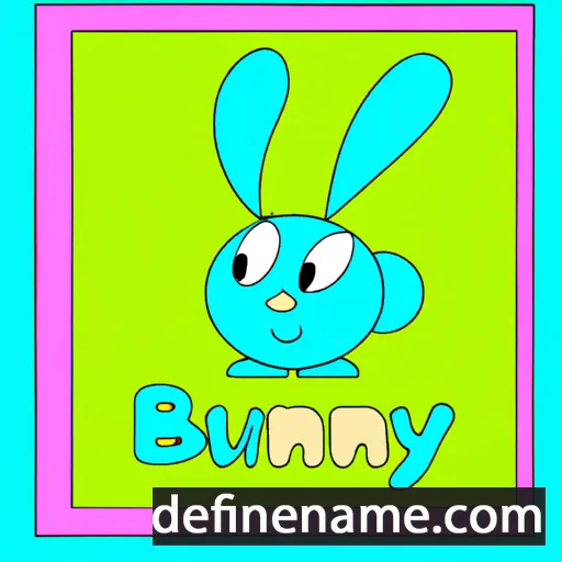 Bunny cartoon