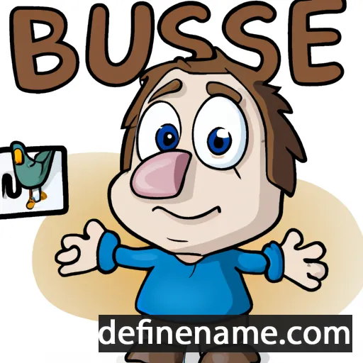 cartoon of the name Buse