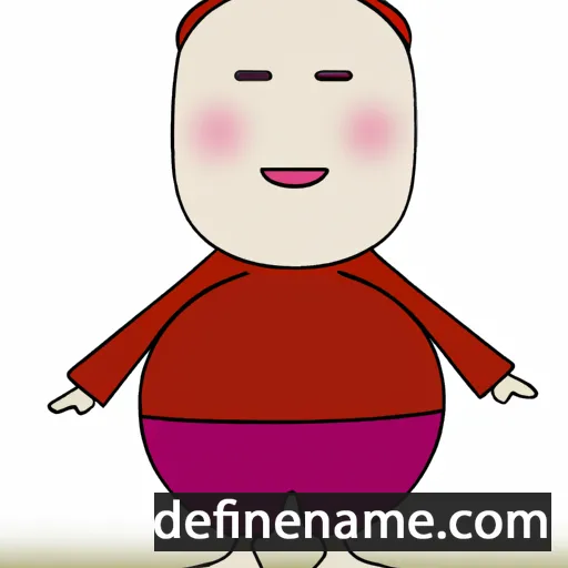 cartoon of the name Byeong-Ho