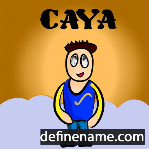 cartoon of the name Çağatay