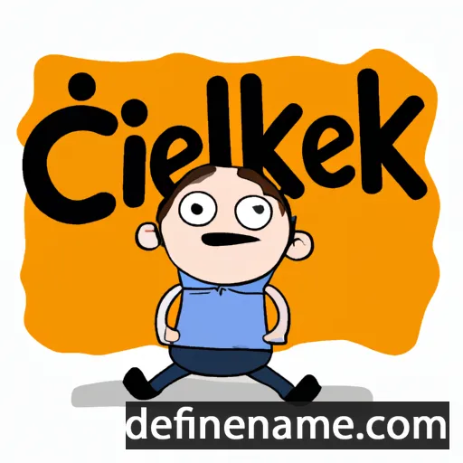 cartoon of the name Çelik