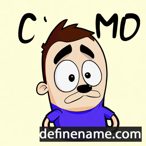 cartoon of the name Čedomir