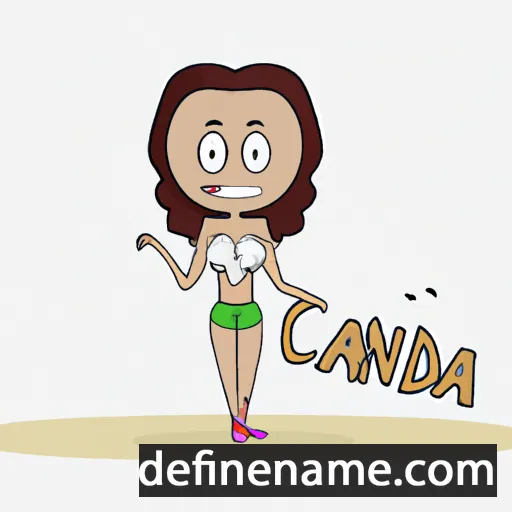 Cândida cartoon