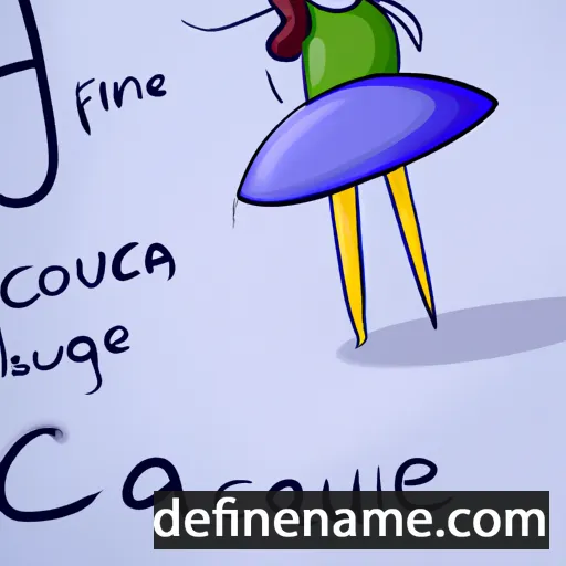 cartoon of the name Cadence