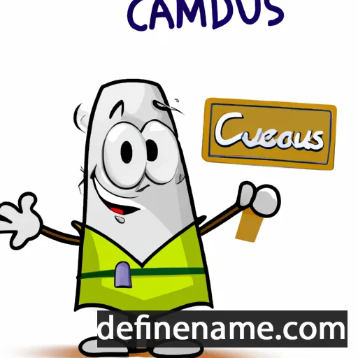 cartoon of the name Cadmus