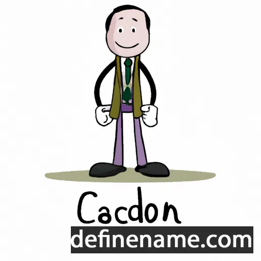 cartoon of the name Cadogan