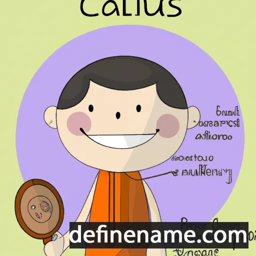 cartoon of the name Caecilius