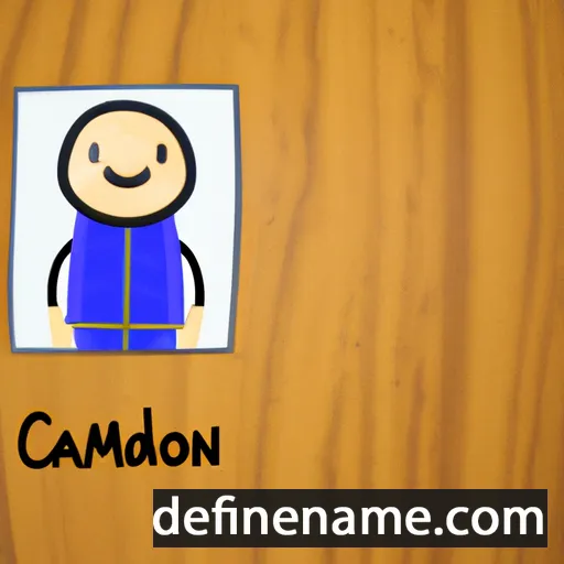 cartoon of the name Caedmon