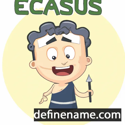 cartoon of the name Caesonius