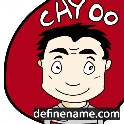 cartoon of the name Cahyo