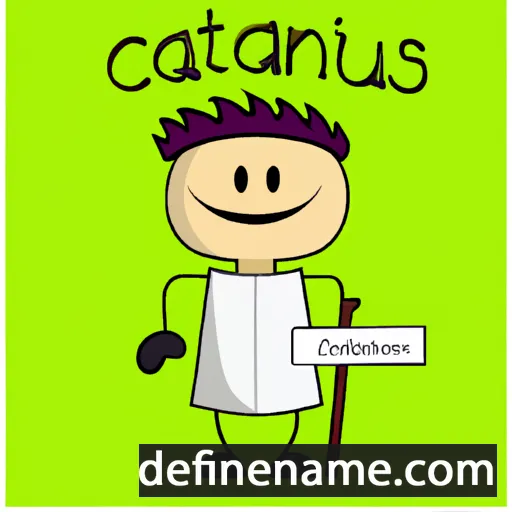 cartoon of the name Caietanus