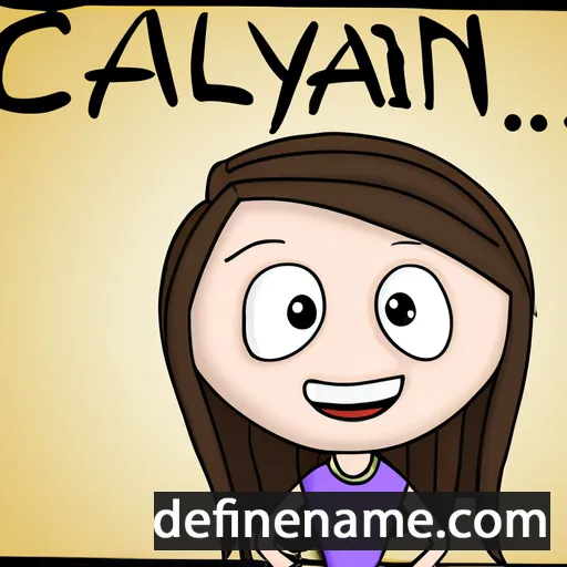 Cailyn cartoon