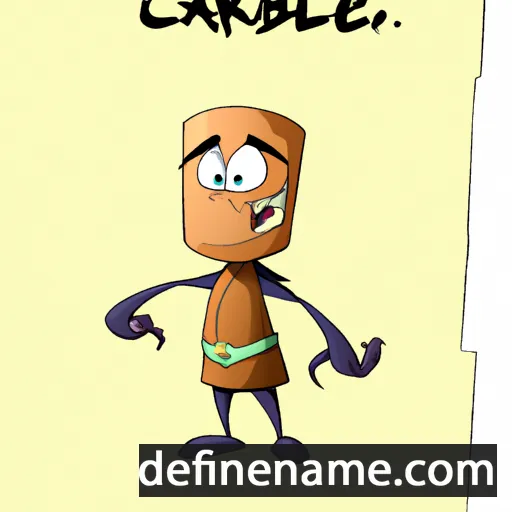 cartoon of the name Cairbre