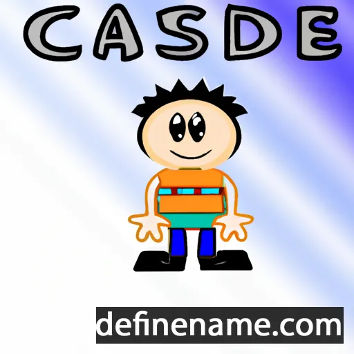 cartoon of the name Caiside