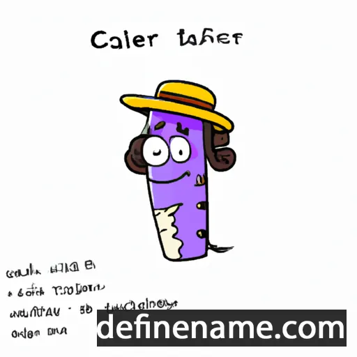 cartoon of the name Callirrhoe