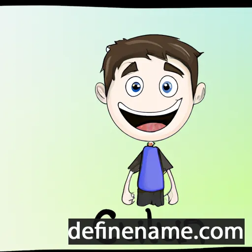 cartoon of the name Callum