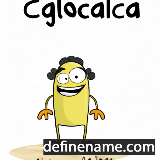 cartoon of the name Calogera