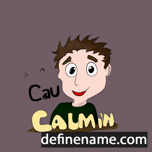 cartoon of the name Calum