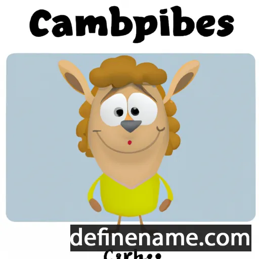 cartoon of the name Cambyses