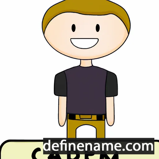 cartoon of the name Camden