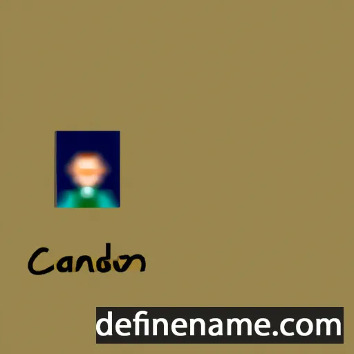 cartoon of the name Candi