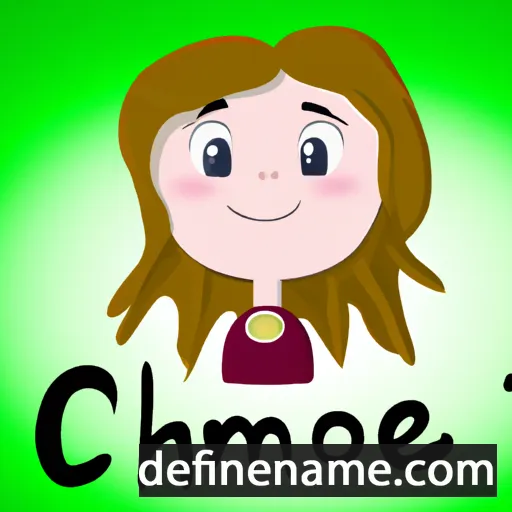 cartoon of the name Caoimhe