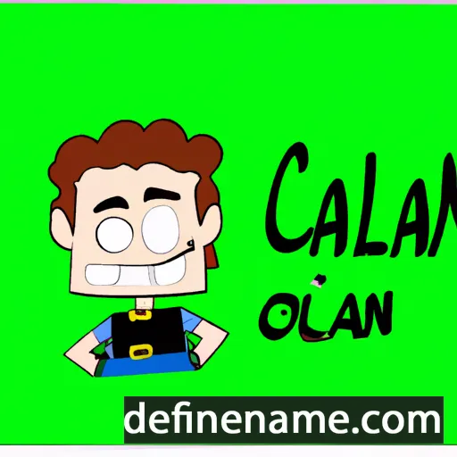 Caolán cartoon