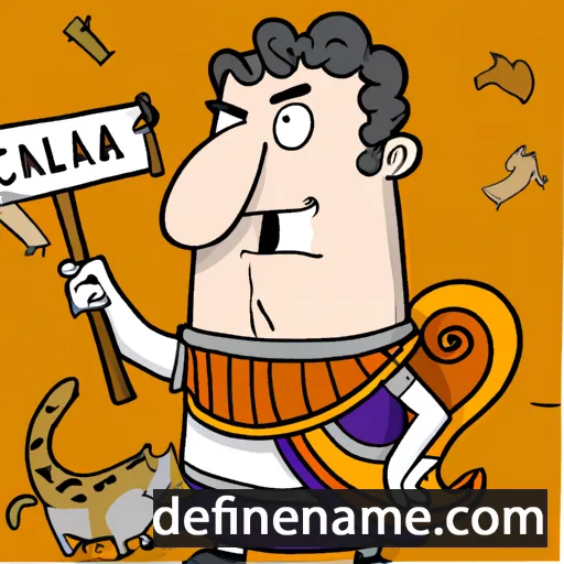 Caracalla cartoon