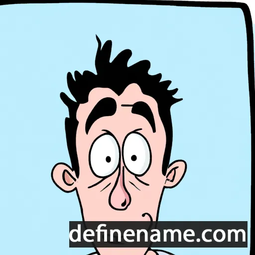 cartoon of the name Carey