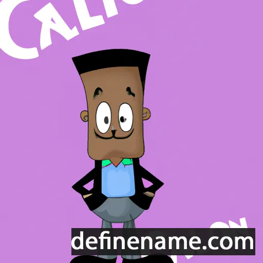 cartoon of the name Carlton