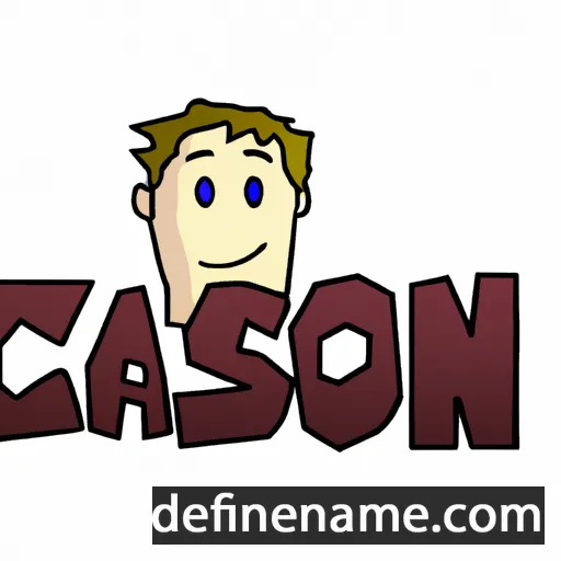 cartoon of the name Carson