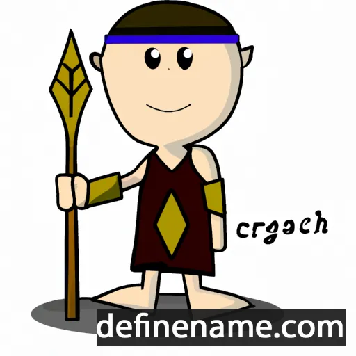 cartoon of the name Carthach