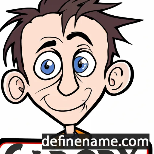 cartoon of the name Cary