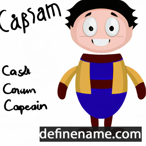 cartoon of the name Caspian