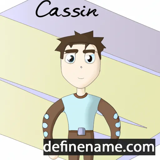 cartoon of the name Cassian