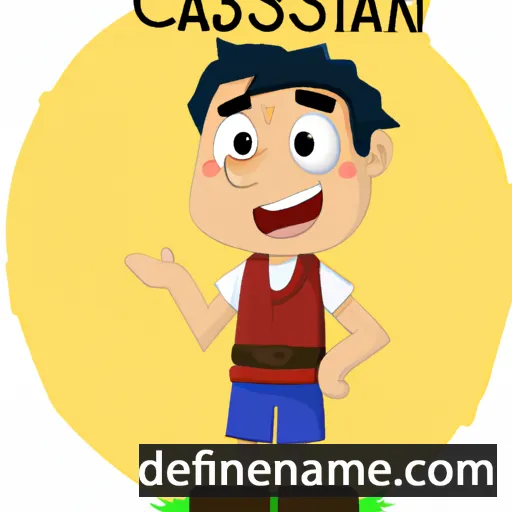 cartoon of the name Cassianus