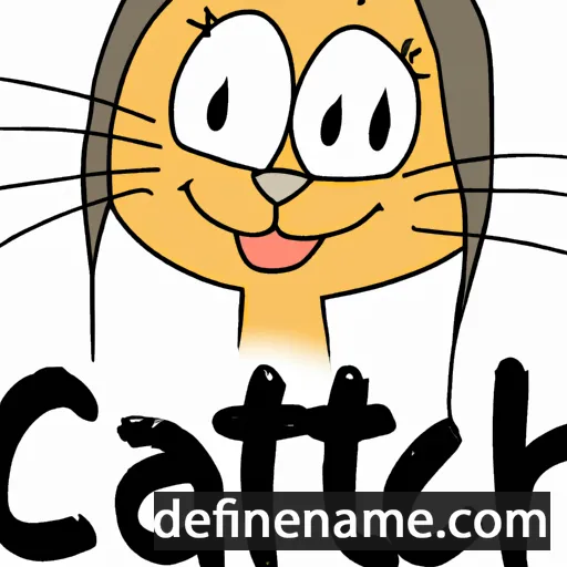 cartoon of the name Cathair