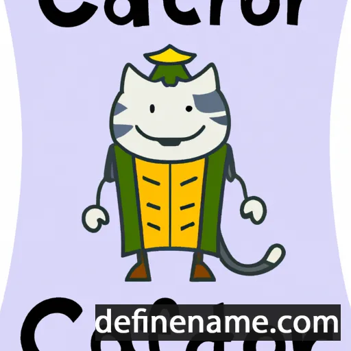 cartoon of the name Cathaoir