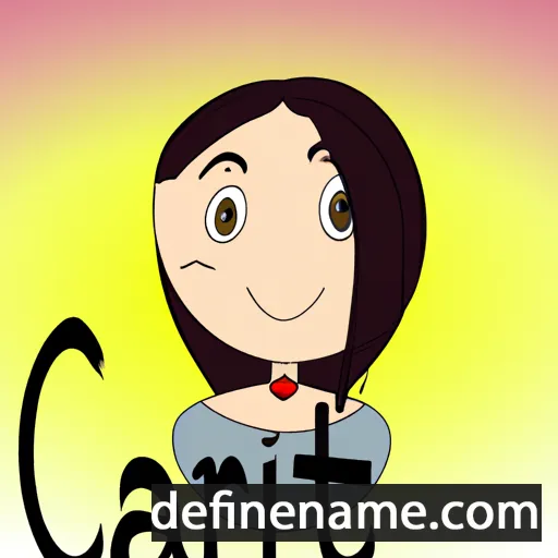 Catrin cartoon