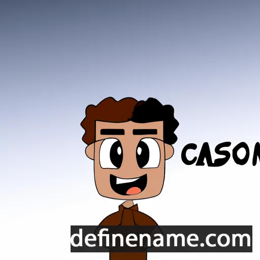 cartoon of the name Cayson