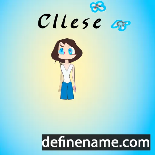 Céleste cartoon