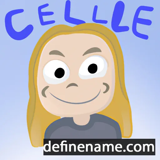 Cecilie cartoon