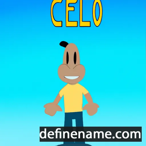 Cecilio cartoon