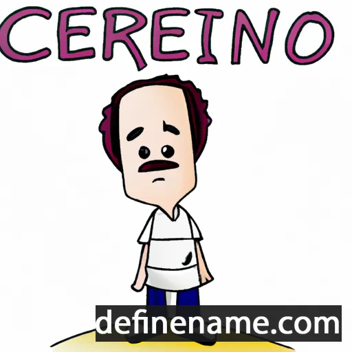 Ceferino cartoon