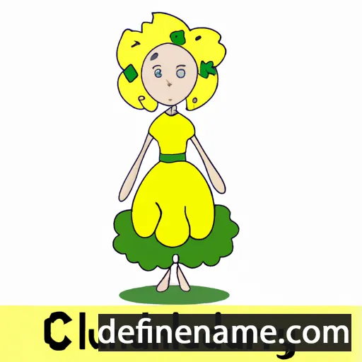 cartoon of the name Celandine